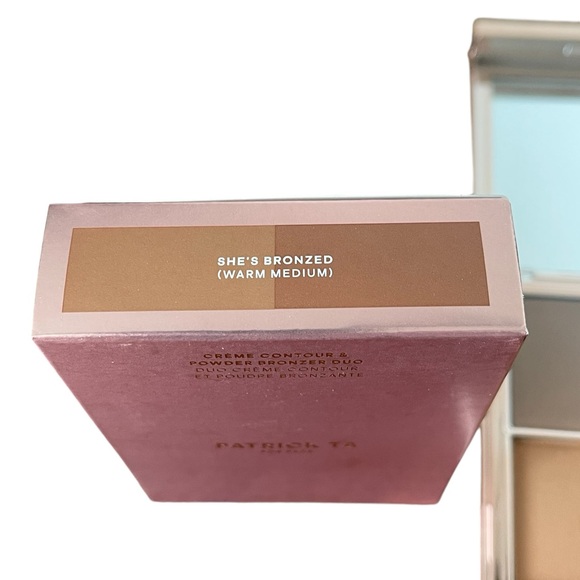 Patrick Ta Major Sculpt Contour & Bronzer She’s Bronzed medium w/warm undertone - Picture 10 of 10